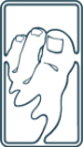 Soft tissue loss prosthetics icon