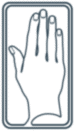 icon of a prosthetichand
